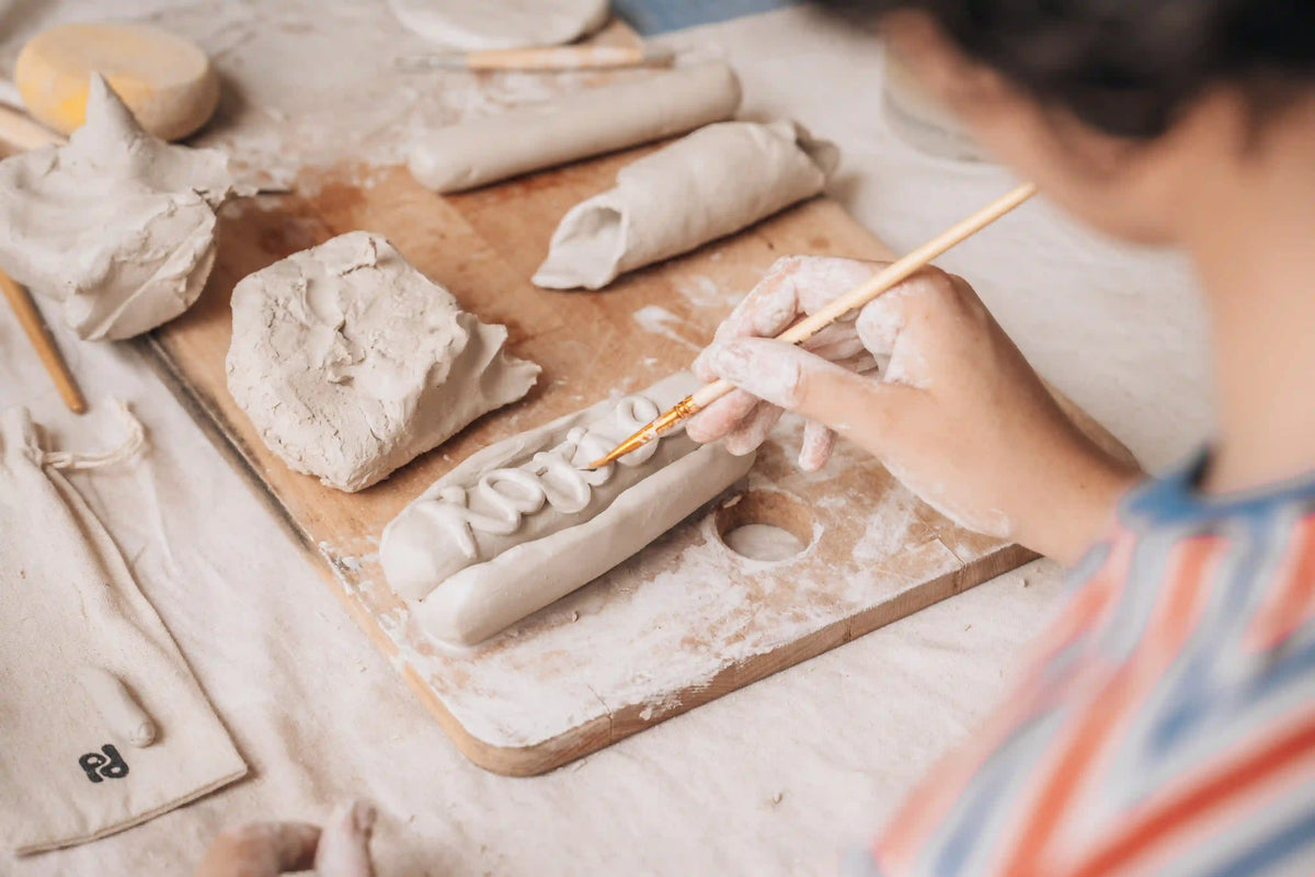Sculpd AU hero banner for pottery kit listicle section