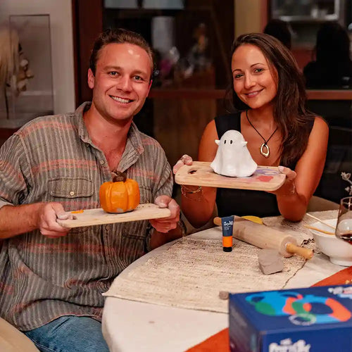 Sculpd AU Halloween Pottery Date Night