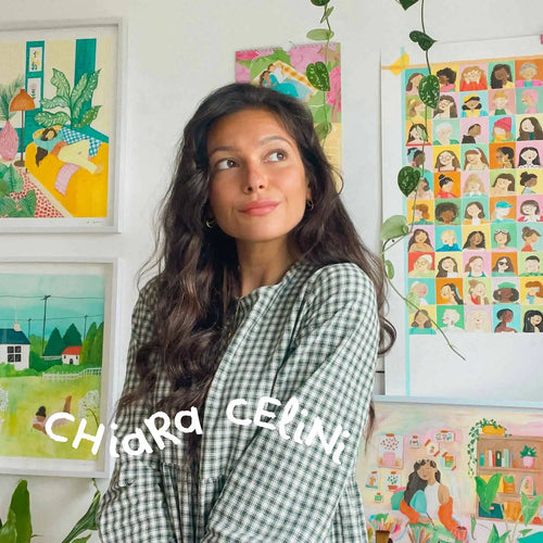 Chiara Celini collab for Paint By Numbers