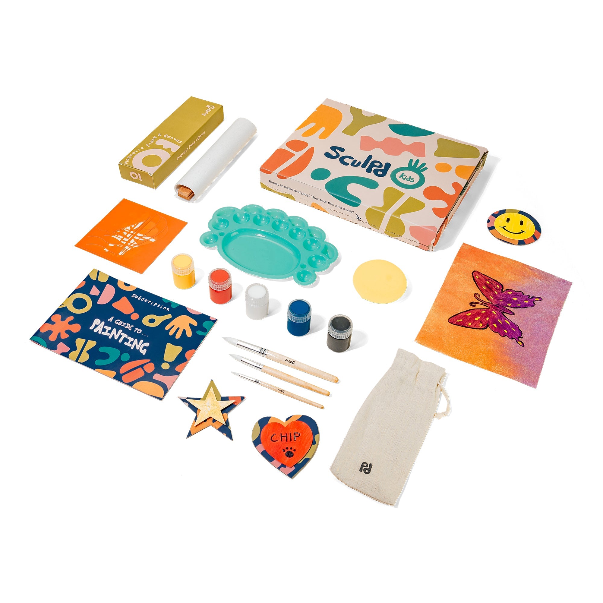 Sculpd kids canvas complete kit