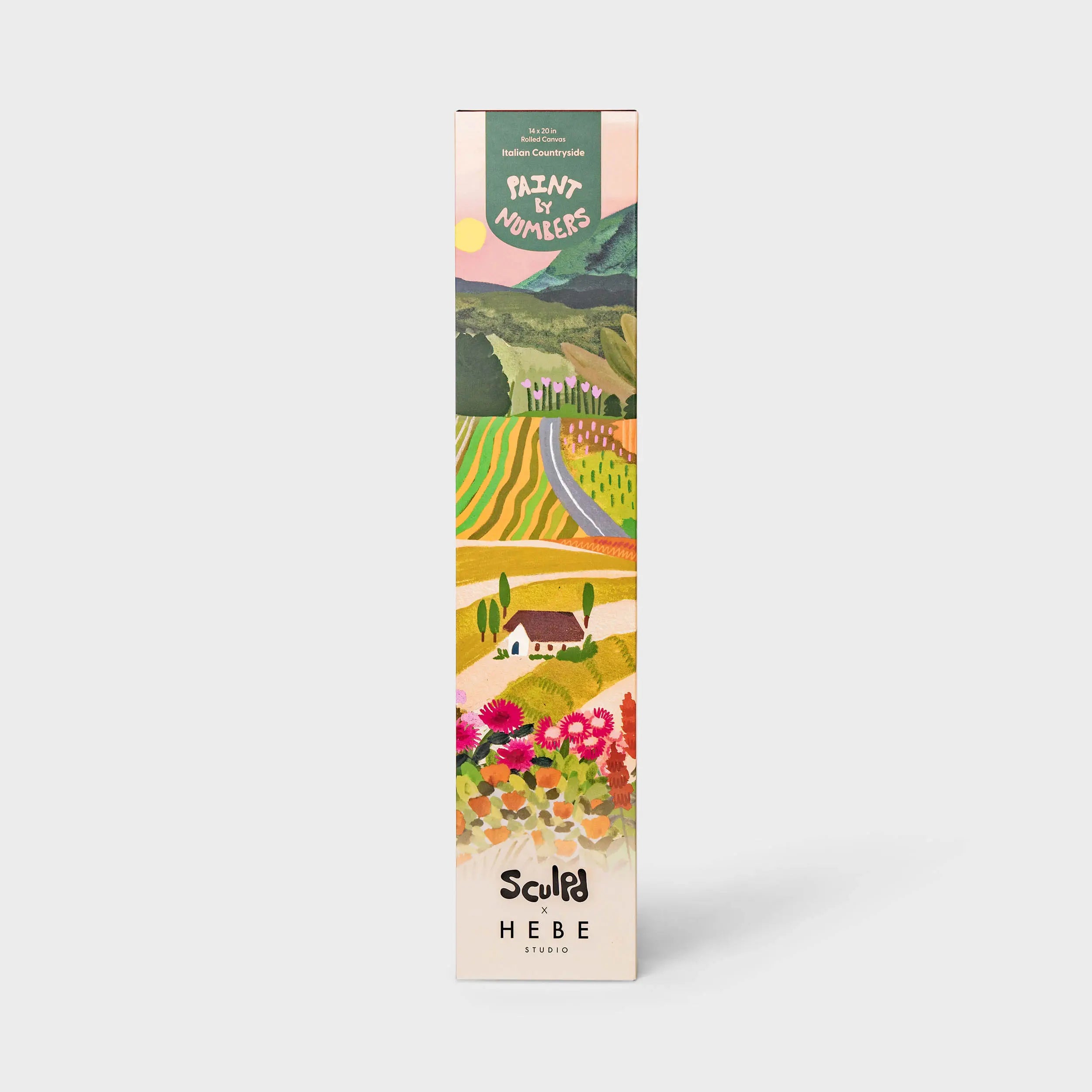 Sculpd Paint By Numbers x Hebe Italian Countryside
