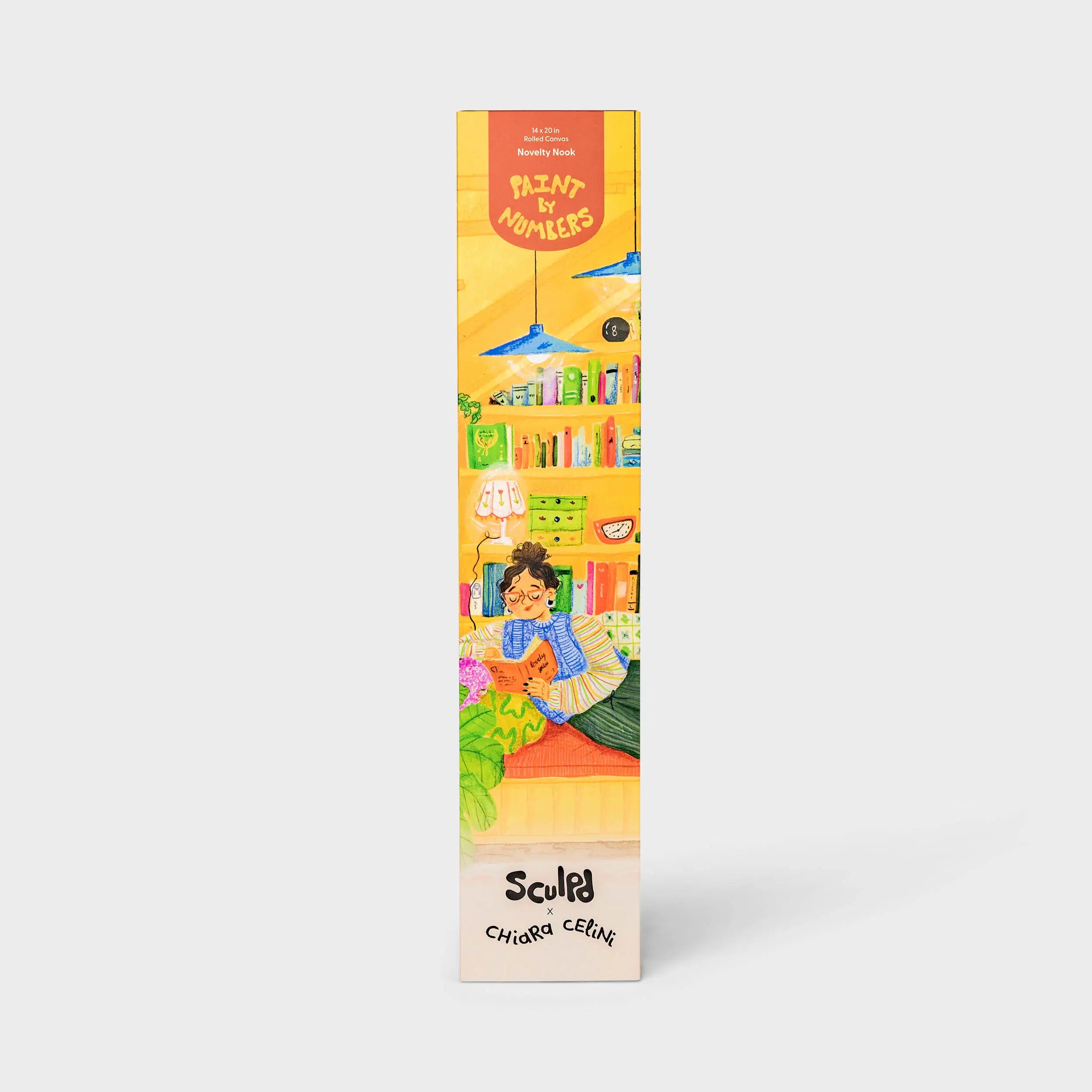 Sculpd Paint By Numbers x Chiara Front Packaging