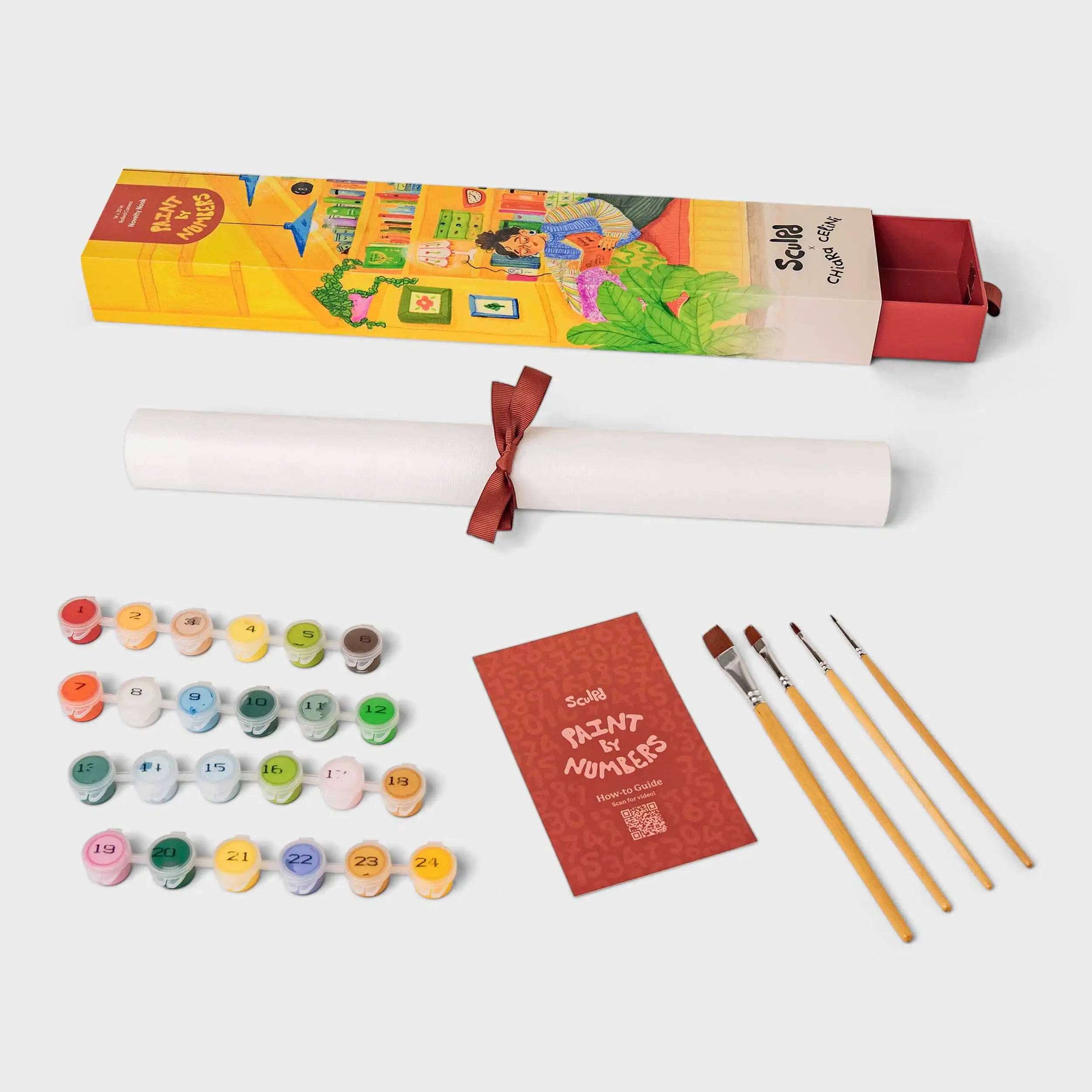 Sculpd Paint By Numbers x Chiara Full Kit