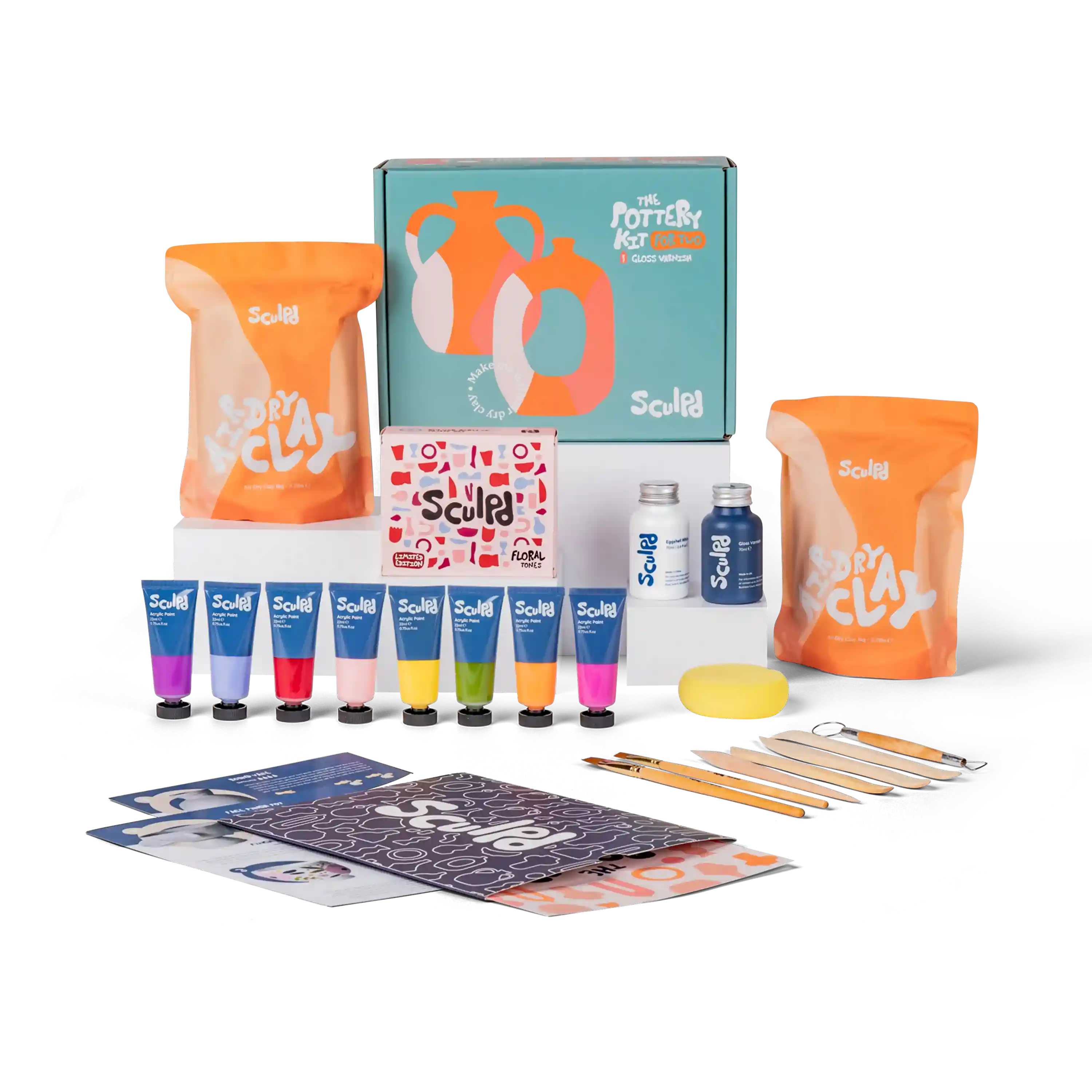 Sculpd Pottery Kit Collection Card Banner